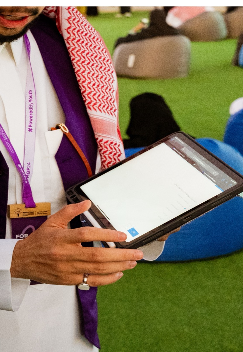 Measuring experience at a youth event